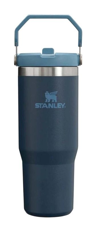 Stanley The Iceflow Flip Straw Outdoor Bardak Termos Lacivert
