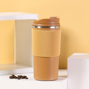 Livava Çelik 350 ml Outdoor Bardak Termos Kahverengi