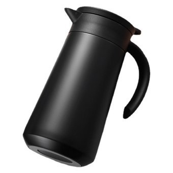 Tulip Kitchenware Paslanmaz Çelik 800 ml Çaydanlık Termos Siyah