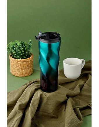 Cooker CKR 2051 Paslanmaz Çelik 500 ml Outdoor Matara Termos Yeşil