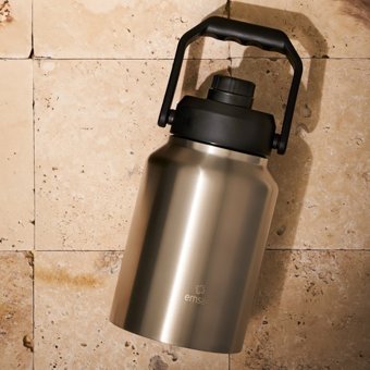 Emsan Stronger Paslanmaz Çelik 2 lt Outdoor Matara Termos Gold