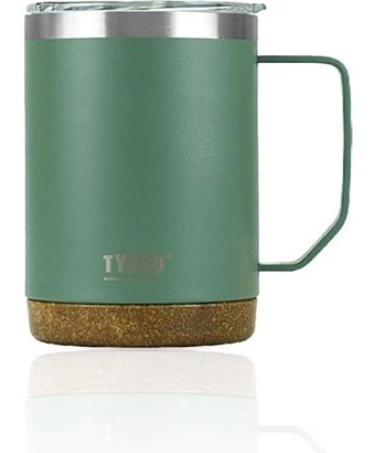 Tyeso Venus Paslanmaz Çelik 530 ml Outdoor Bardak Termos Yeşil