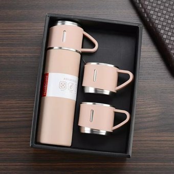Thermohis Paslanmaz Çelik 500 ml Outdoor Matara Termos Pembe