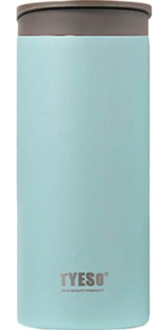 Tyeso Flat Paslanmaz Çelik 360 ml Outdoor Matara Termos Yeşil