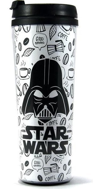 Modaroma Star Wars Plastik 380 ml Outdoor Bardak Termos Çok Renkli