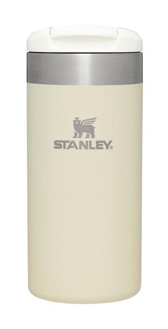 Stanley Aerolight Transit Paslanmaz Çelik 350 ml Outdoor Matara Termos Krem