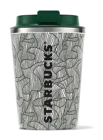 Starbucks Çelik 355 ml Outdoor Bardak Termos Yeşil