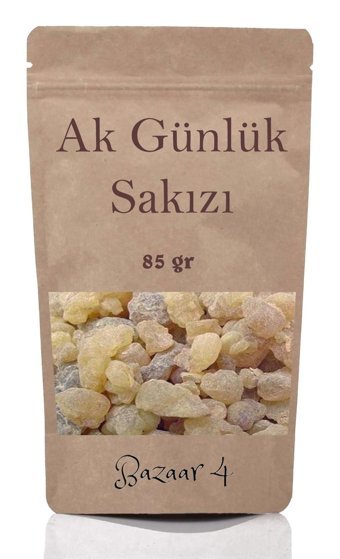 Bazaar 4 Doğal Tane Sığla Ağacı Sakızı 85 gr
