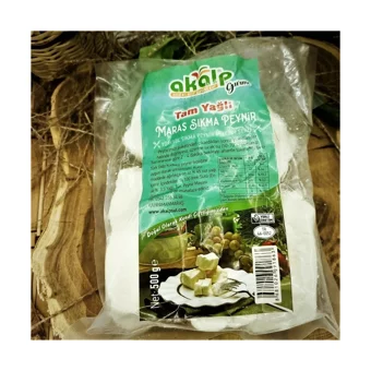 Akalp Tam Yağlı Maraş Sıkma İnek Peyniri 500 gr