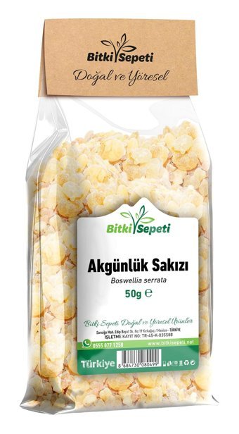 Bitki Sepeti Tane Sığla Ağacı Sakızı 50 gr