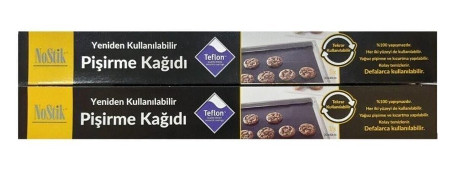 NoStik Yeniden Kullanılabilir Pişirme Kağıdı 2 Adet
