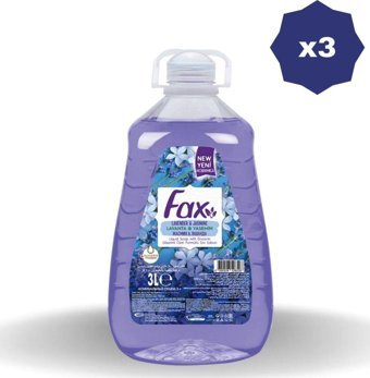 Fax Lavanta - Yasemin 3'lü Sıvı Sabun 3 lt