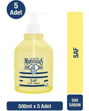 Le Petit Marseillais Saf 5'li Sıvı Sabun 500 ml