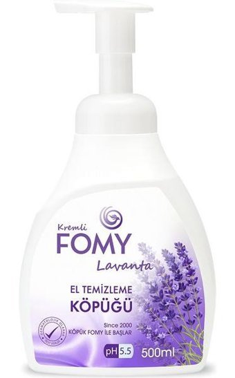 Fomy Lavanta Nemlendiricili Tekli Köpük Sabun 500 ml