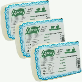 Amesia Kızartma İnek Peyniri 3x200 gr