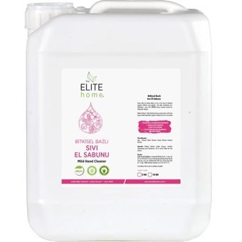 The Elite Home Bitkisel Bazlı Vegan Tekli Sıvı Sabun 5 lt