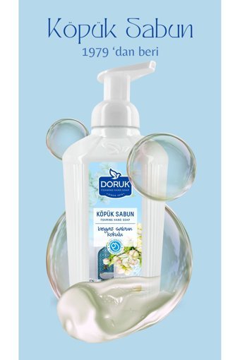 Doruk Beyaz Sabun Tekli Köpük Sabun 650 ml