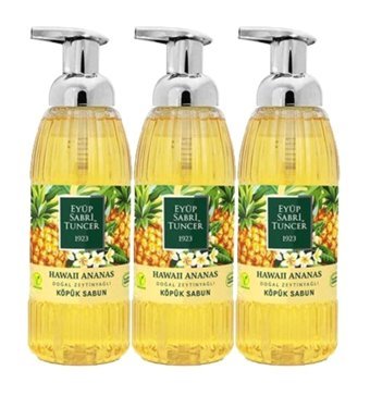 Eyüp Sabri Tuncer Hawaii Ananas 3'lü Köpük Sabun 500 ml