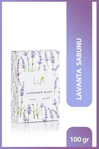 Lyn Skincare Peaceful Lavanta Katı Sabun 100 gr