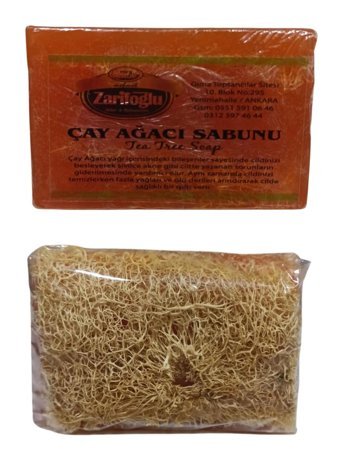 Zarifoğlu Kabak Lifli Çay Ağacı Katı Sabun