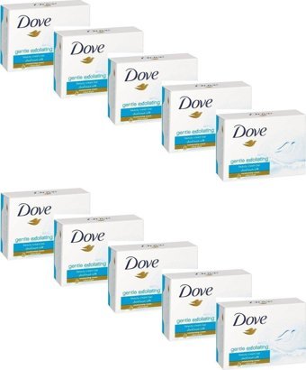 Dove Gentle Exfoliating Katı Sabun 10x100 gr