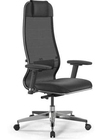 Ergolife 1048146 Başlıklı Kolçaklı Dönerli Siyah Çalışma Sandalyesi