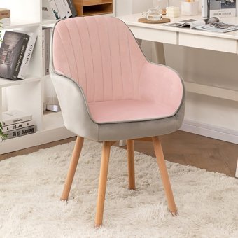 Fcvgybh Kolçaklı Pembe Çalışma Sandalyesi