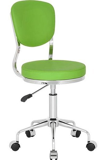 White Furniture Obje Dönerli Yeşil Çalışma Sandalyesi