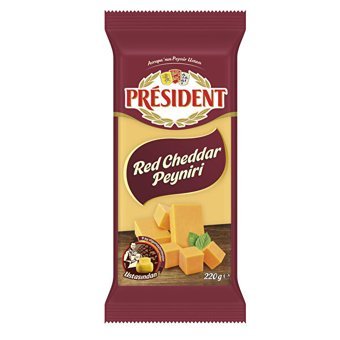 President Red Cheddar İnek Peyniri 220 gr