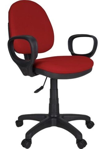 Gizmo FK1500 Kolçaklı Dönerli Bordo Çalışma Sandalyesi
