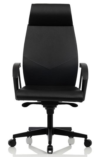 Bürosit Eden 9 Başlıklı Kolçaklı Dönerli Siyah Çalışma Sandalyesi