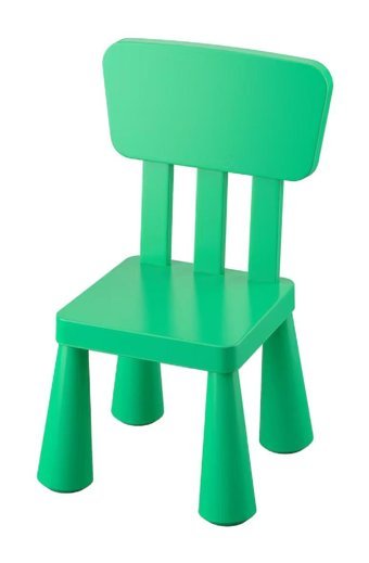 Ikea Mammut Yeşil Çalışma Sandalyesi