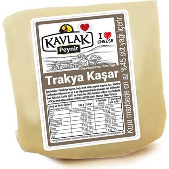 Kavlak Zeytin Trakya Kaşar Peyniri 500 gr