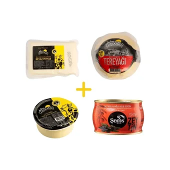 Gündoğdu Ekonomik Kahvaltı Paketi İnek Peyniri 3x600 gr