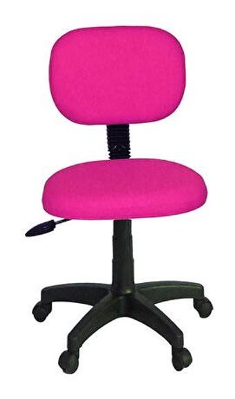 Türksit Eko Dönerli Pembe Çalışma Sandalyesi