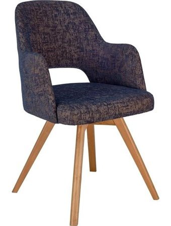 Massa Design Sany ( Çapraz Ayak ) Kolçaklı Siyah Çalışma Sandalyesi