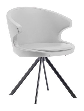 White Furniture GH002 Kolçaklı Beyaz Çalışma Sandalyesi