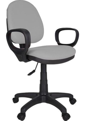 Gizmo FK1500 Kolçaklı Dönerli Gri Çalışma Sandalyesi
