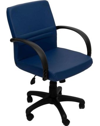 Büro Trend Trend King Kolçaklı Dönerli Mavi Çalışma Sandalyesi
