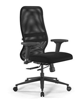 Ergolife 4200092 Kolçaklı Dönerli Siyah Çalışma Sandalyesi
