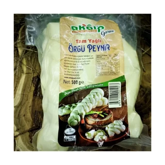 Akalp Tam Yağlı Örgü İnek Peyniri 500 gr