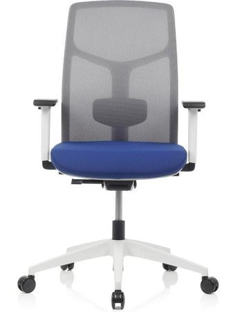 Bürosit M40 Telegray Kolçaklı Dönerli Mavi Çalışma Sandalyesi