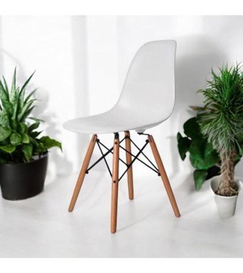 Desk Ofis Beyaz Çalışma Sandalyesi