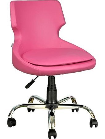 Bürocci 2023D0120 Dönerli Pembe Çalışma Sandalyesi