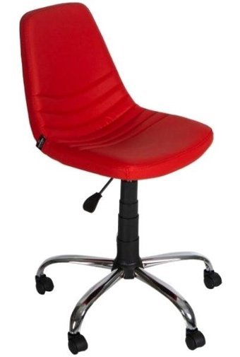 Büro Trend Trend Candy Dönerli Kırmızı Çalışma Sandalyesi