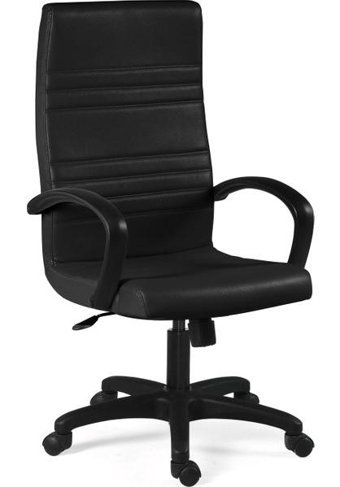 Ivo Office Emotion Kolçaklı Dönerli Siyah Çalışma Sandalyesi