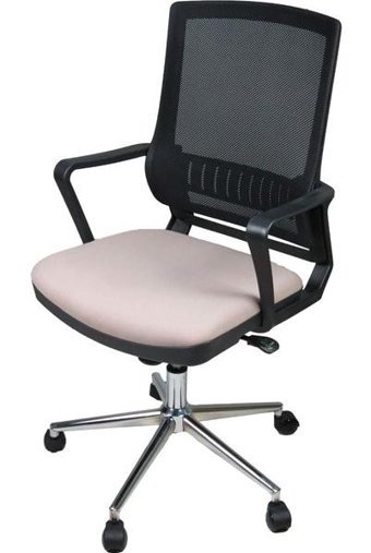 Uzay Ofis Nehir Çalışma Koltuğu Kolçaklı Dönerli Gri Çalışma Sandalyesi