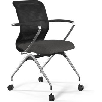 Ergolife 2200251 Kolçaklı Gri-Siyah Çalışma Sandalyesi