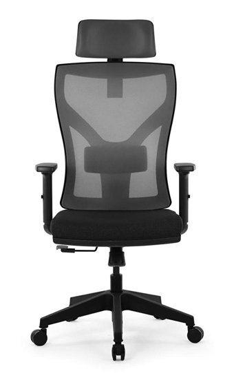 Seduna Efforce X4 Başlıklı Kolçaklı Dönerli Antrasit Çalışma Sandalyesi