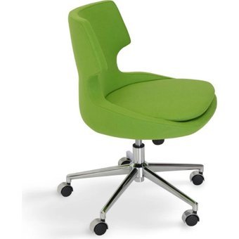 Desk Ofis Senza Dönerli Yeşil Çalışma Sandalyesi
